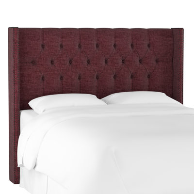 Andover Upholstered Wingback Headboard by Joss and Main