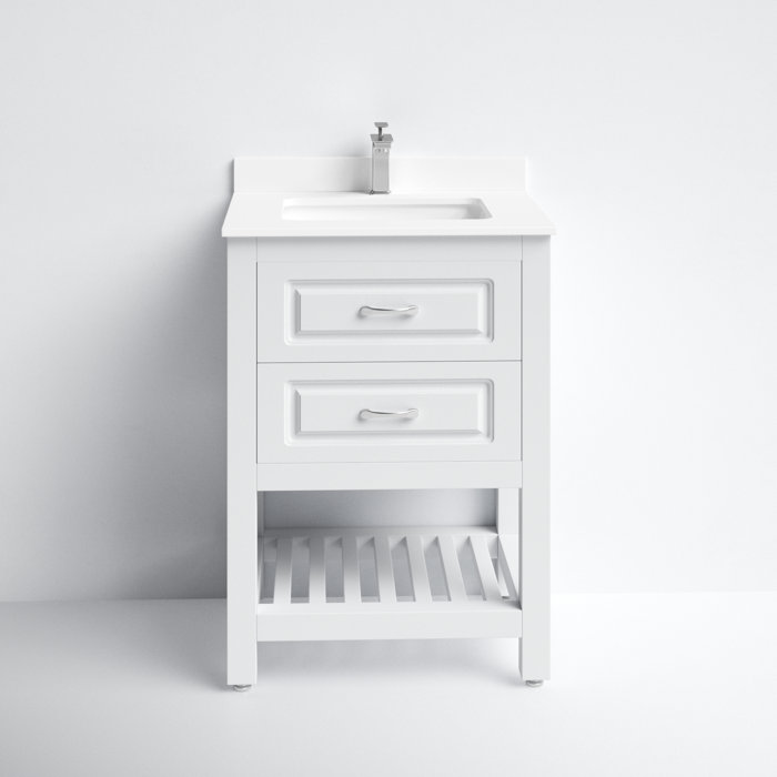 Joss and Main Needville 24" Single Bathroom Vanity Set