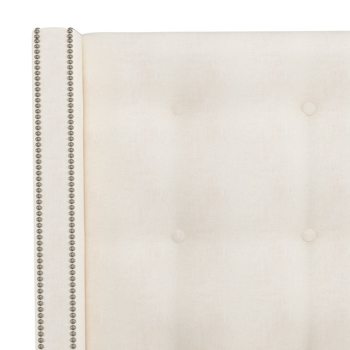 Joss and Main Harrell Tufted Upholstered Low Profile Platform Bed
