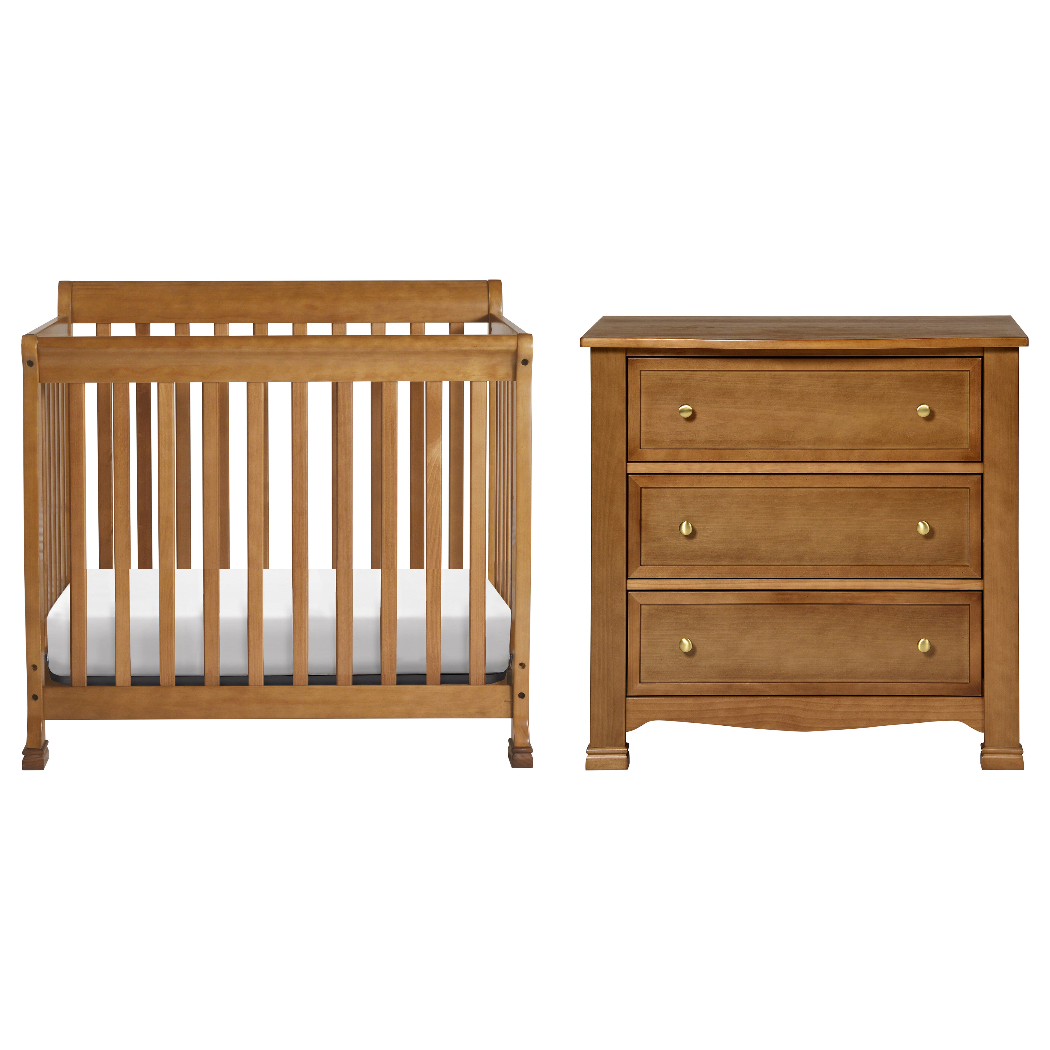 crib and drawer set