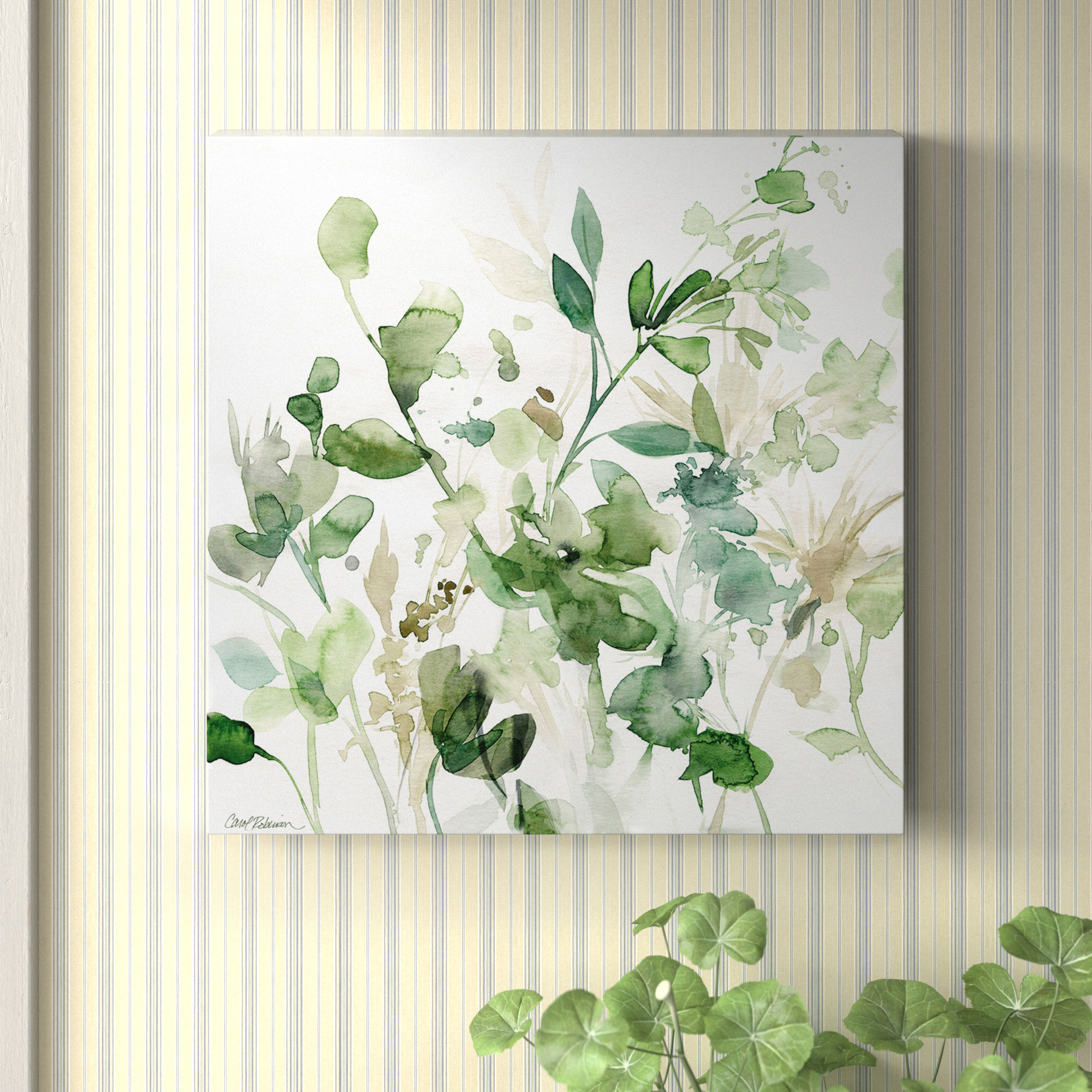 Live Simply Print-Live Simply-Leaf Wreath Print-Leaf Wreath-Garden Print-Leaf Print-Botanical Print-Leaves-Printable Art-Instant Download