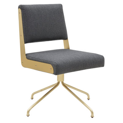 Frances Linen Side Chair by Joss and Main