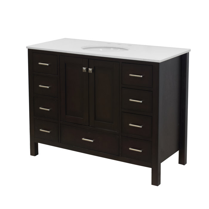 Joss and Main Tilford 48" Single Bathroom Vanity Set