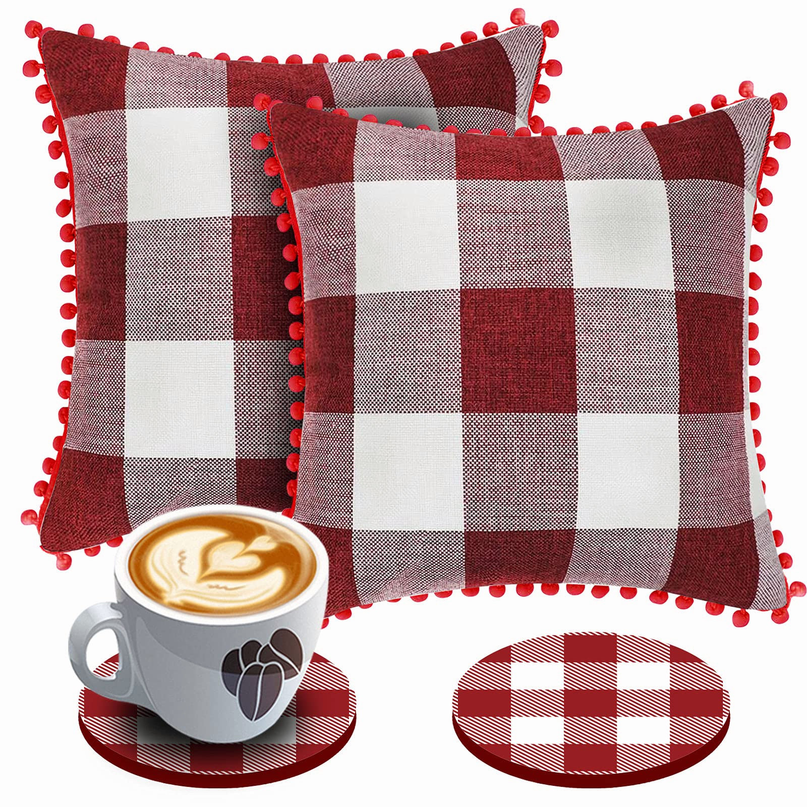 polyester throw pillow covers