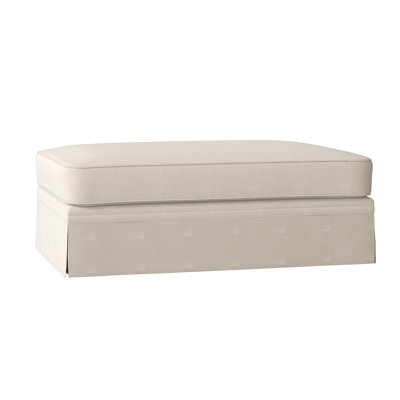 Lovie 49" Rectangle Standard Ottoman by Birch Lane