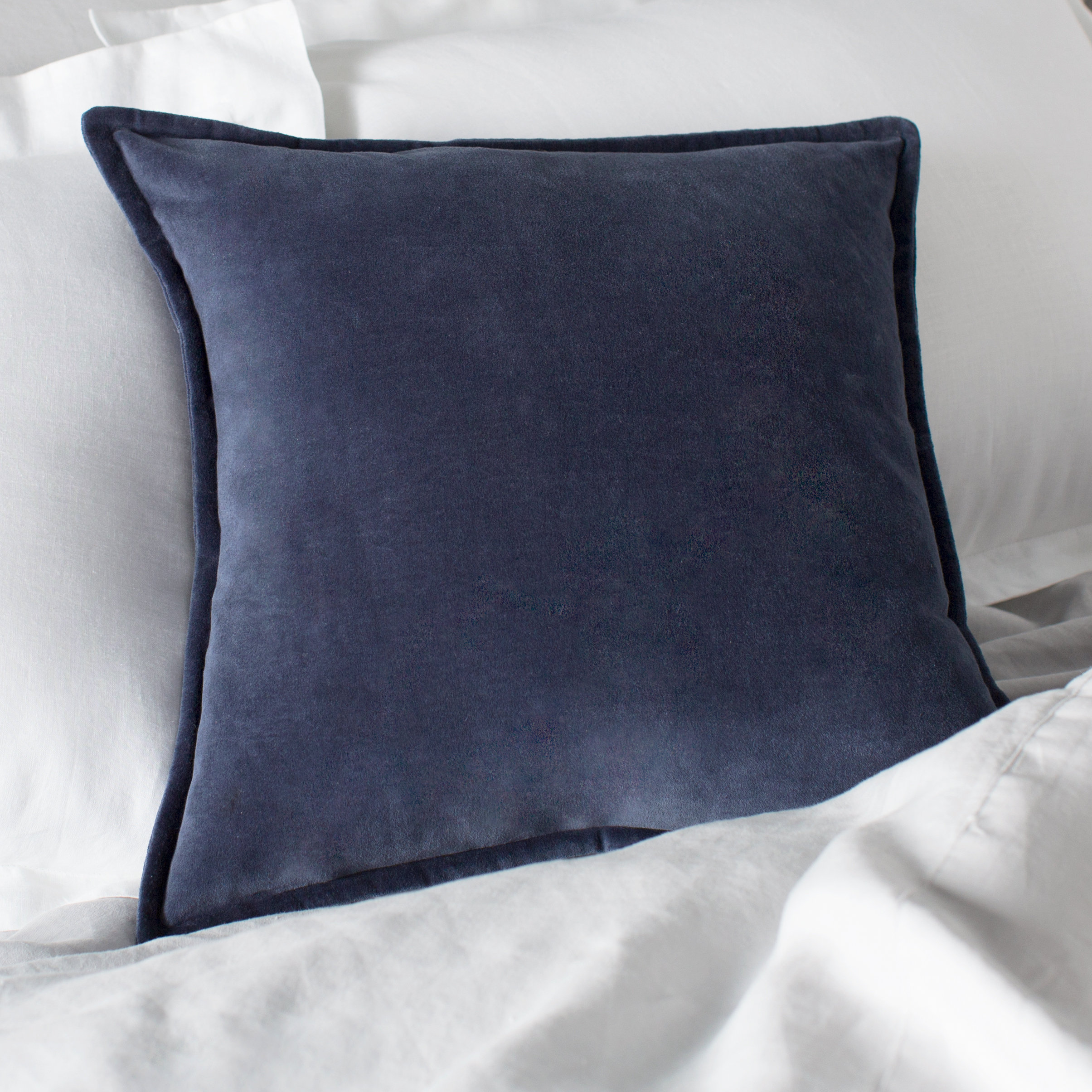 large navy throw pillows