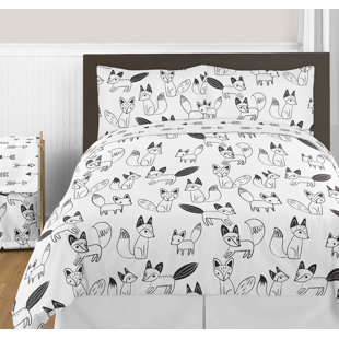 girls fox bedding