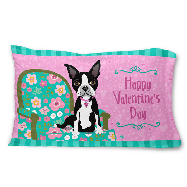 boston terrier sheet set