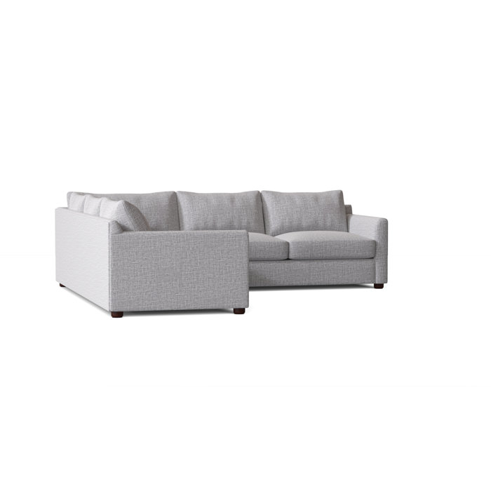 Wayfair Custom Upholstery Cecelia 95" Wide Corner Sectional