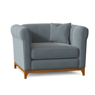 Steffens 43" Wide Armchair by Wade Logan