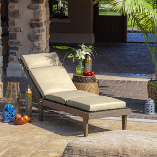 chaise lounge cushions 75 x 24