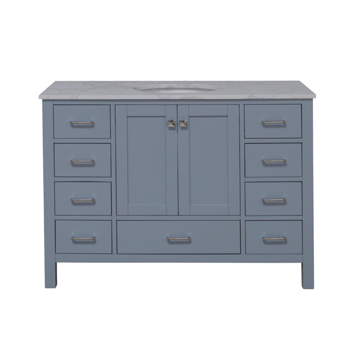 Joss and Main Tilford 48" Single Bathroom Vanity Set