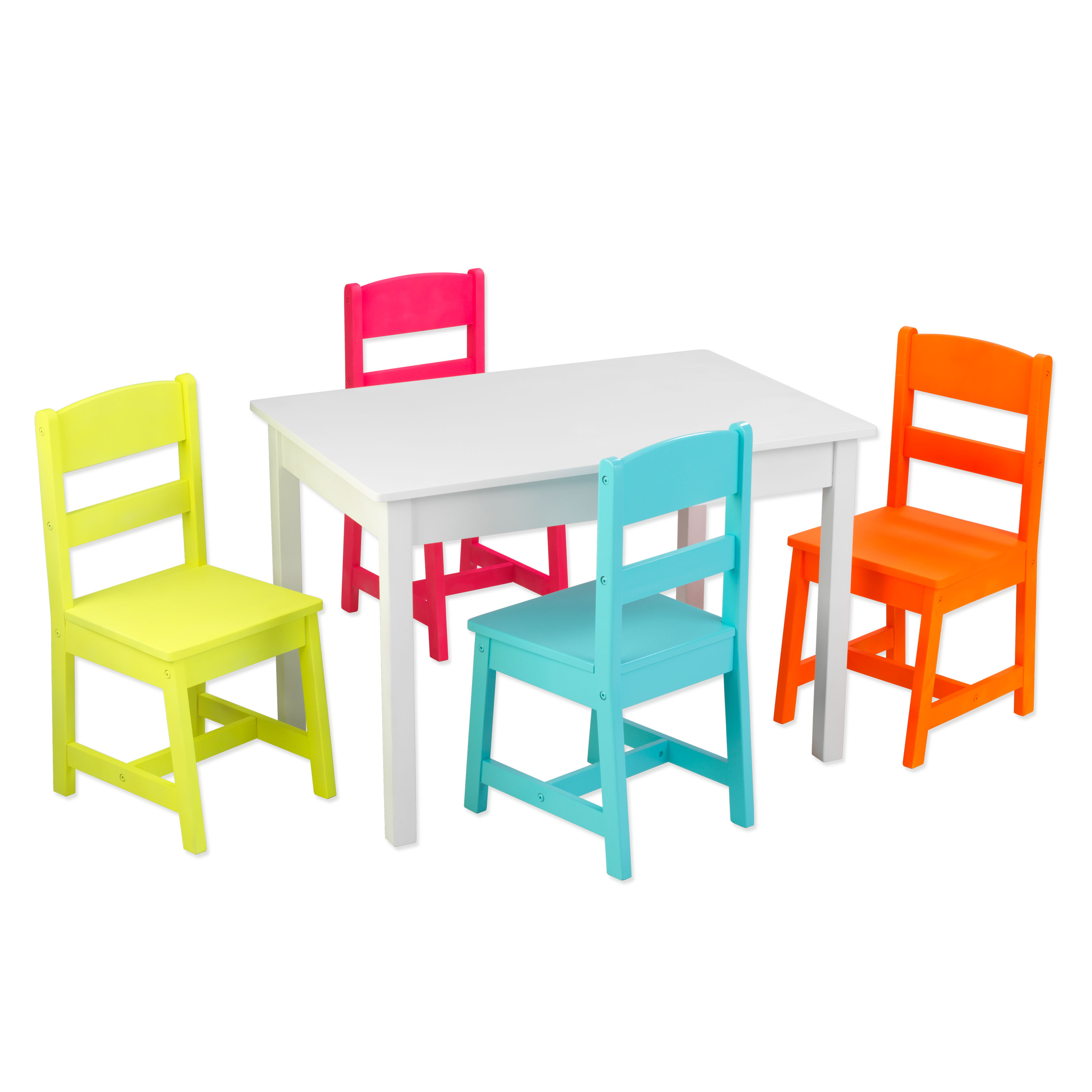 childrens rectangular table and chairs
