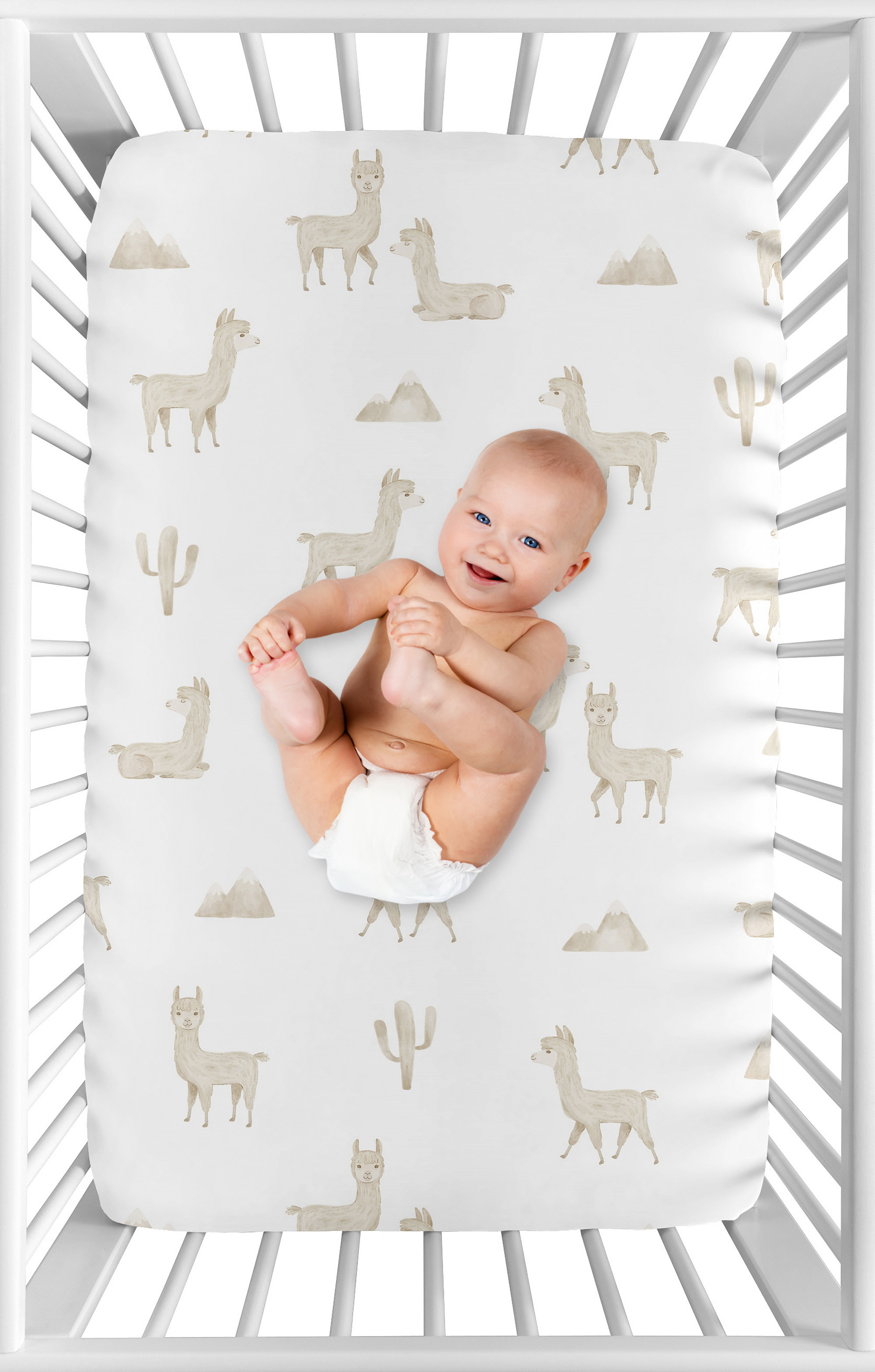 llama crib sheet