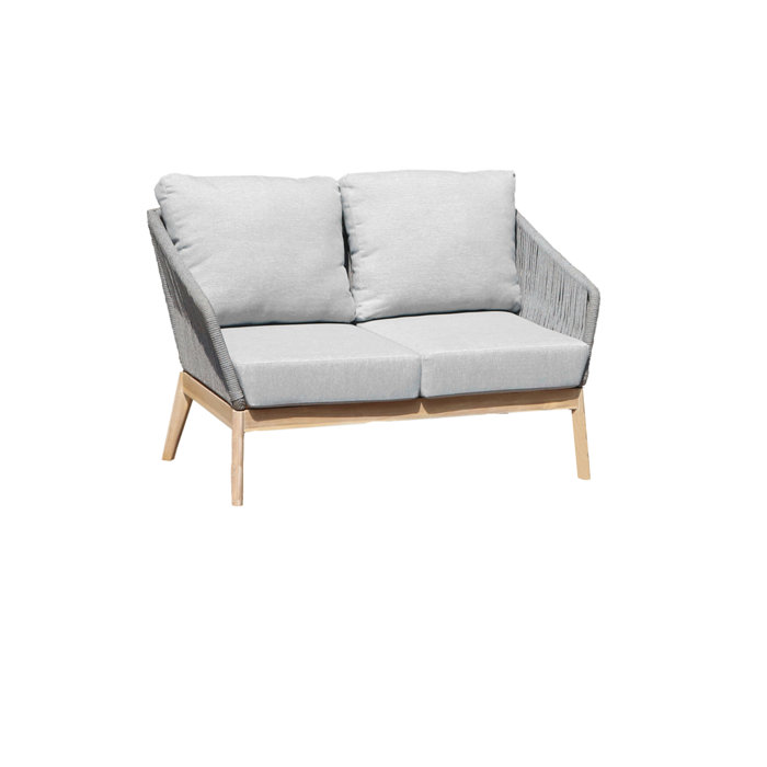 Joss and Main Bowery Loveseat with Cushions