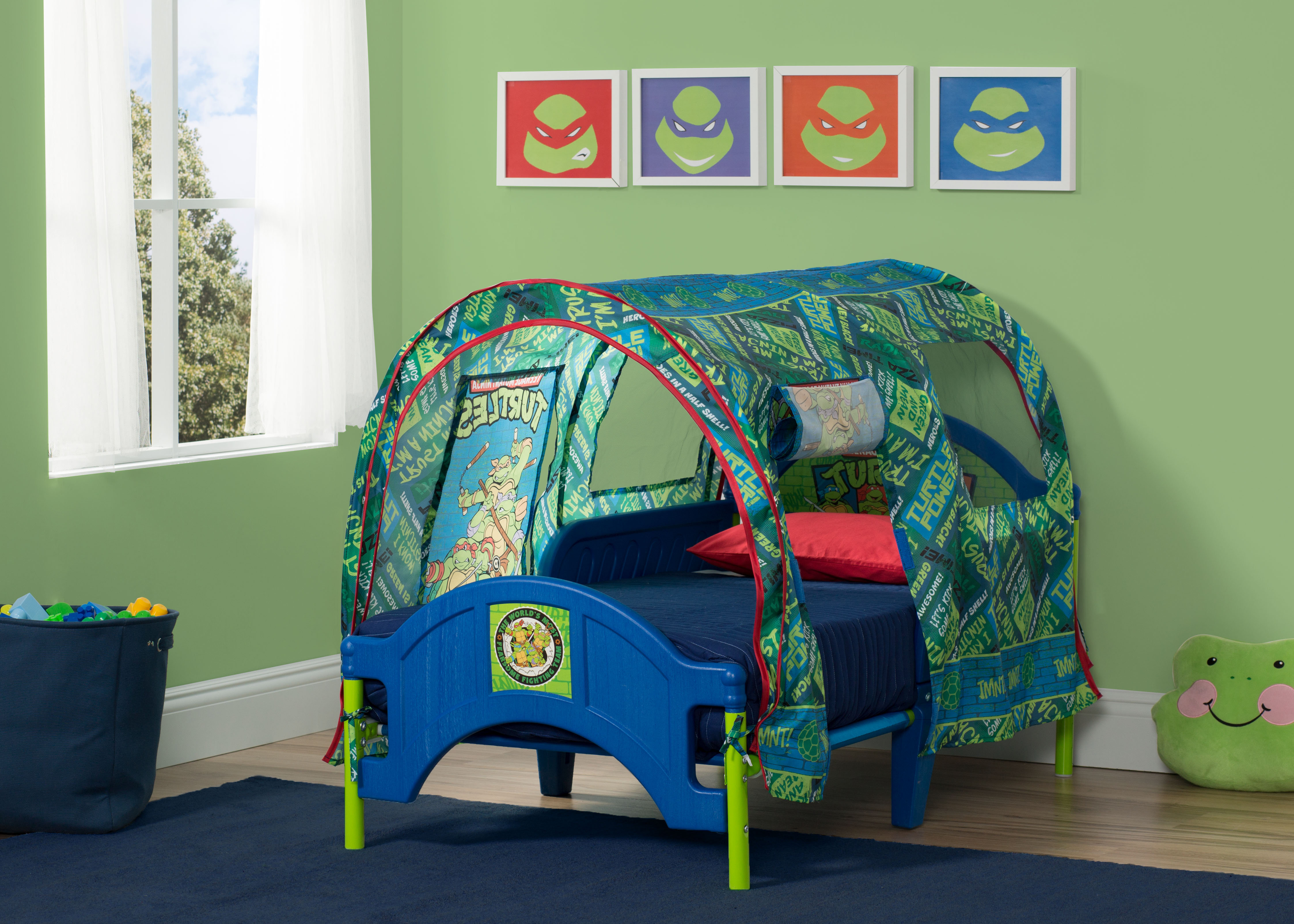 ninja turtle bed tent