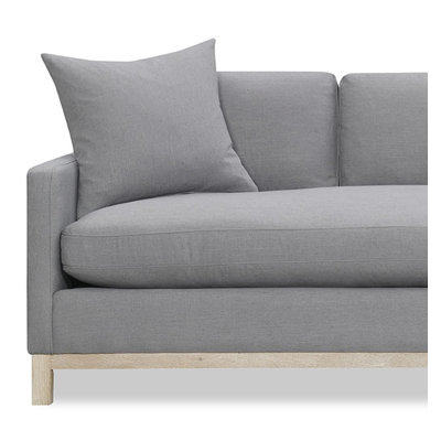 Thelonious 62" Square Arm Loveseat with Reversible Cushions by Joss and Main