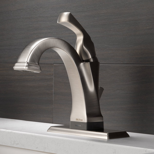 551t Rb Dst Pn Dst Dst Delta Dryden Single Hole Bathroom Faucet With Drain Assembly Reviews Wayfair