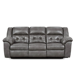 two cushion reclining sofa