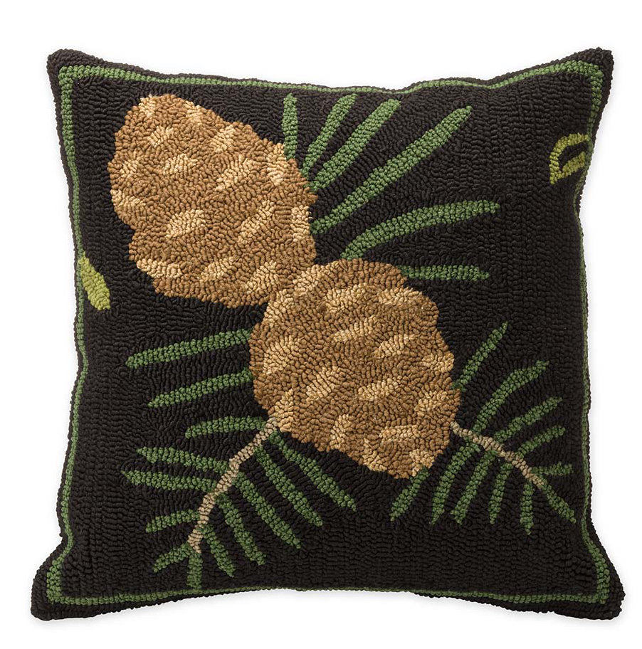 pine cone throw pillows