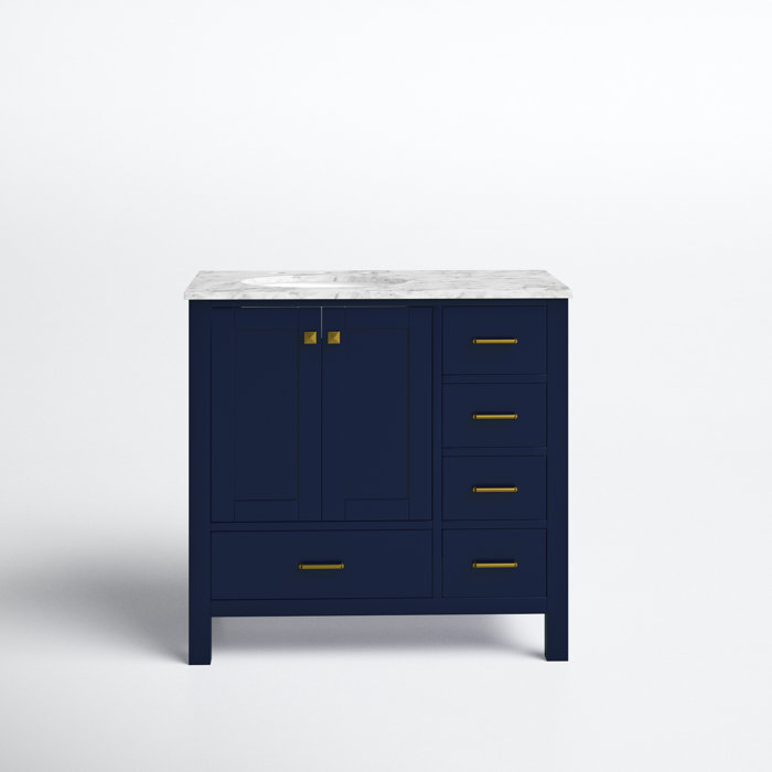 Joss and Main Matias Full Cabinet 36" Single Bathroom Vanity Set