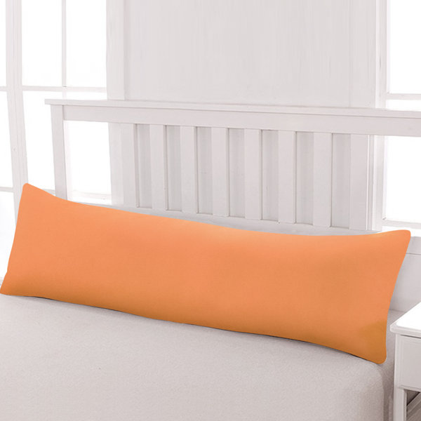 orange body pillow