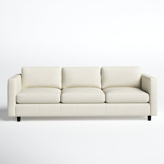 Joss and Main Molina 100" Square Arm Sofa with Reversible Cushions