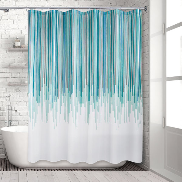Happy Easter Bunny Shower Curtain Bathroom Decor Fabric & 12hooks 71x71in