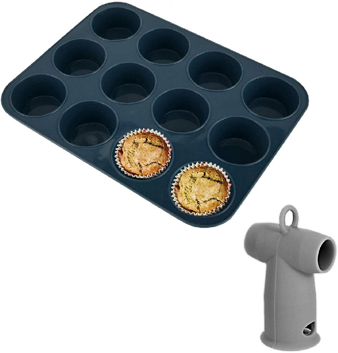 12 cup non stick. 6cm diameter muffins yorkshire pudding tray carbon steel 