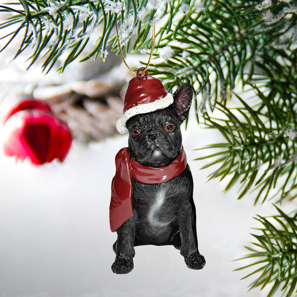 frenchie christmas decorations