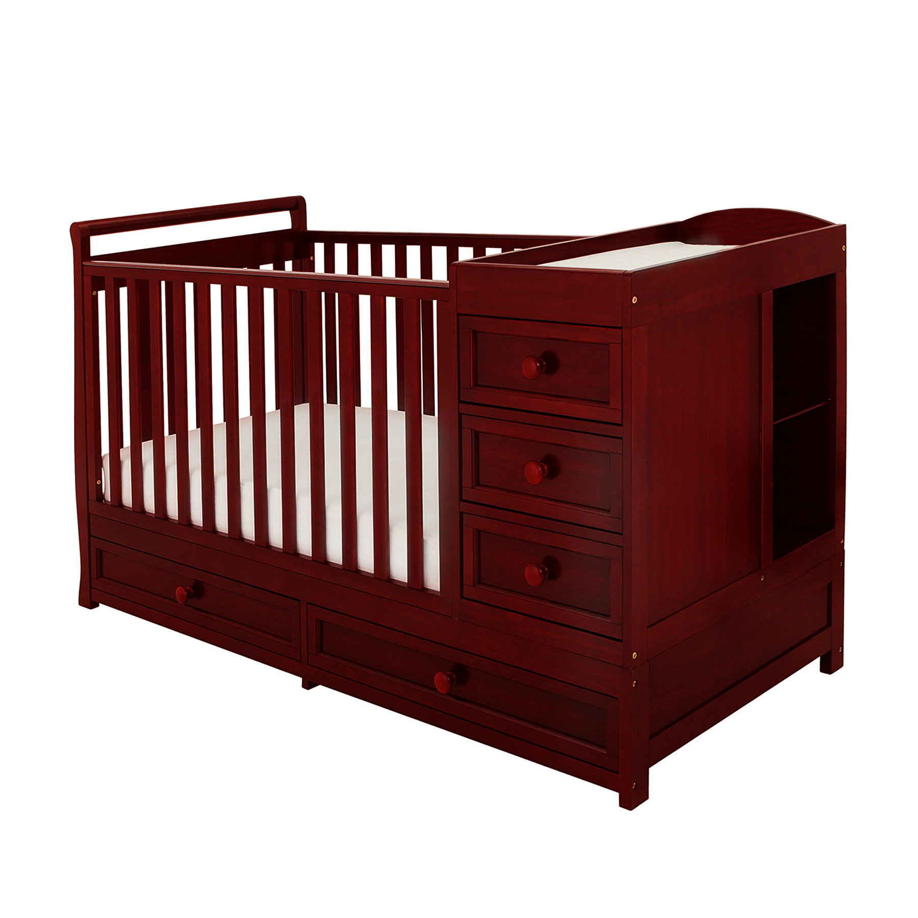 wayfair cribs with changing table