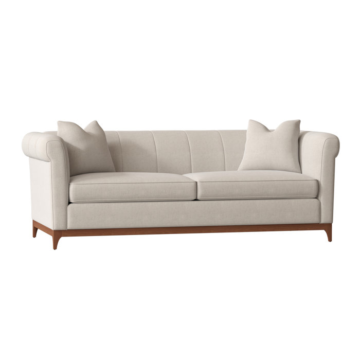 Wade Logan Steffens 89" Rolled Arm Sofa