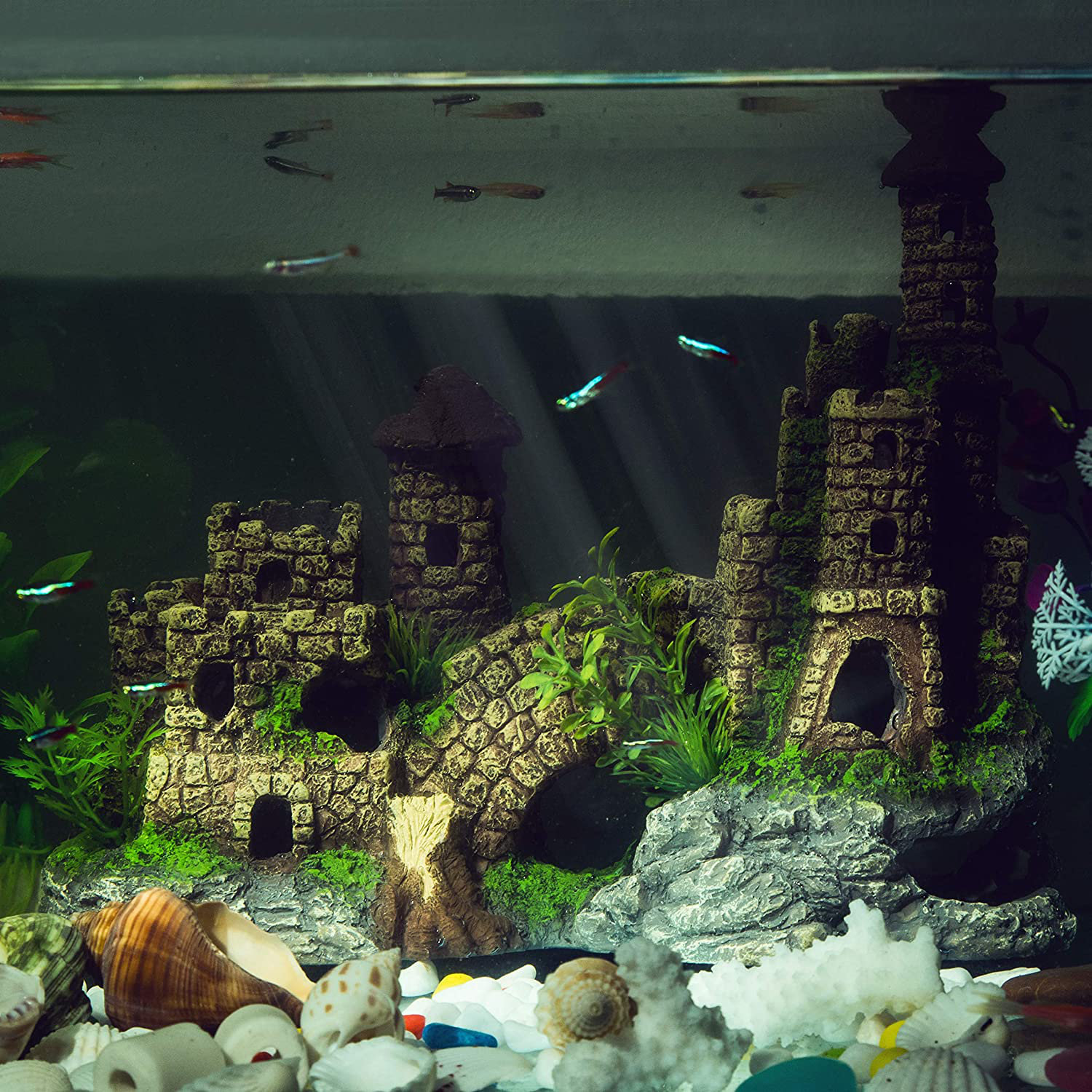 resin aquarium decor