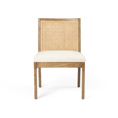 Mali Side Chair in Natural/Off White by Wade Logan