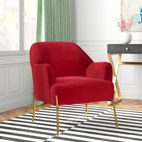 Red Velvet Chair Red Velvet Chair