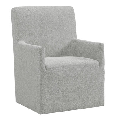 Sinclair Upholstered Arm Chair in Gray by Joss and Main