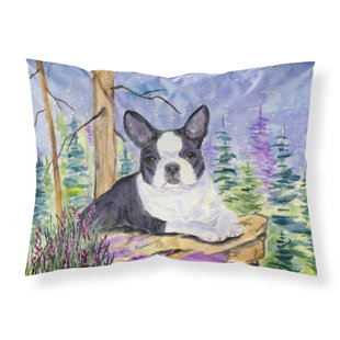 boston terrier sheet set