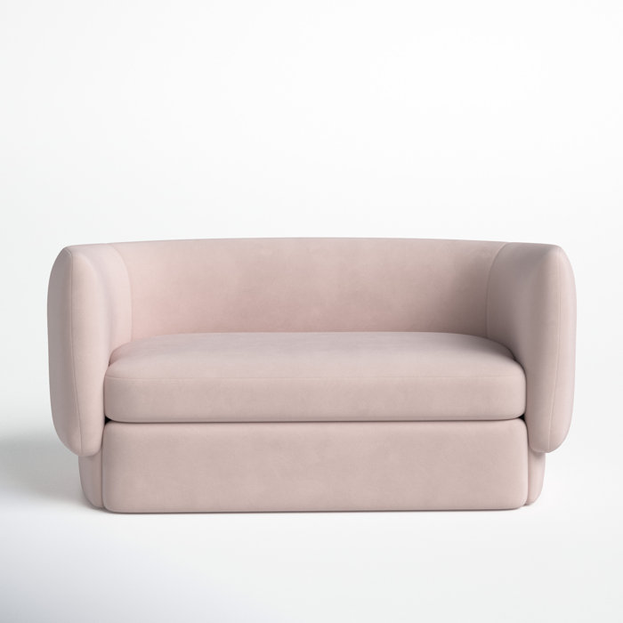 Joss and Main Newbill 63" Round Arm Loveseat