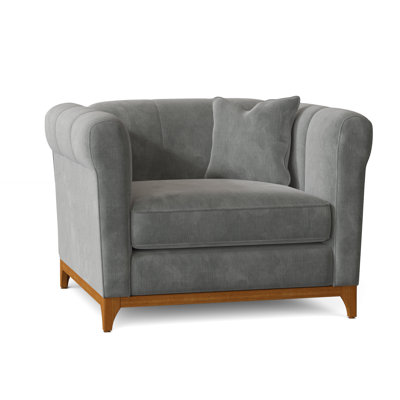 Steffens 43" Wide Armchair by Wade Logan