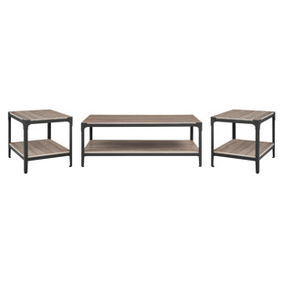 Furniture of America Isaac Transitional 3-Piece Coffee Table Set, Espresso  - Walmart.com