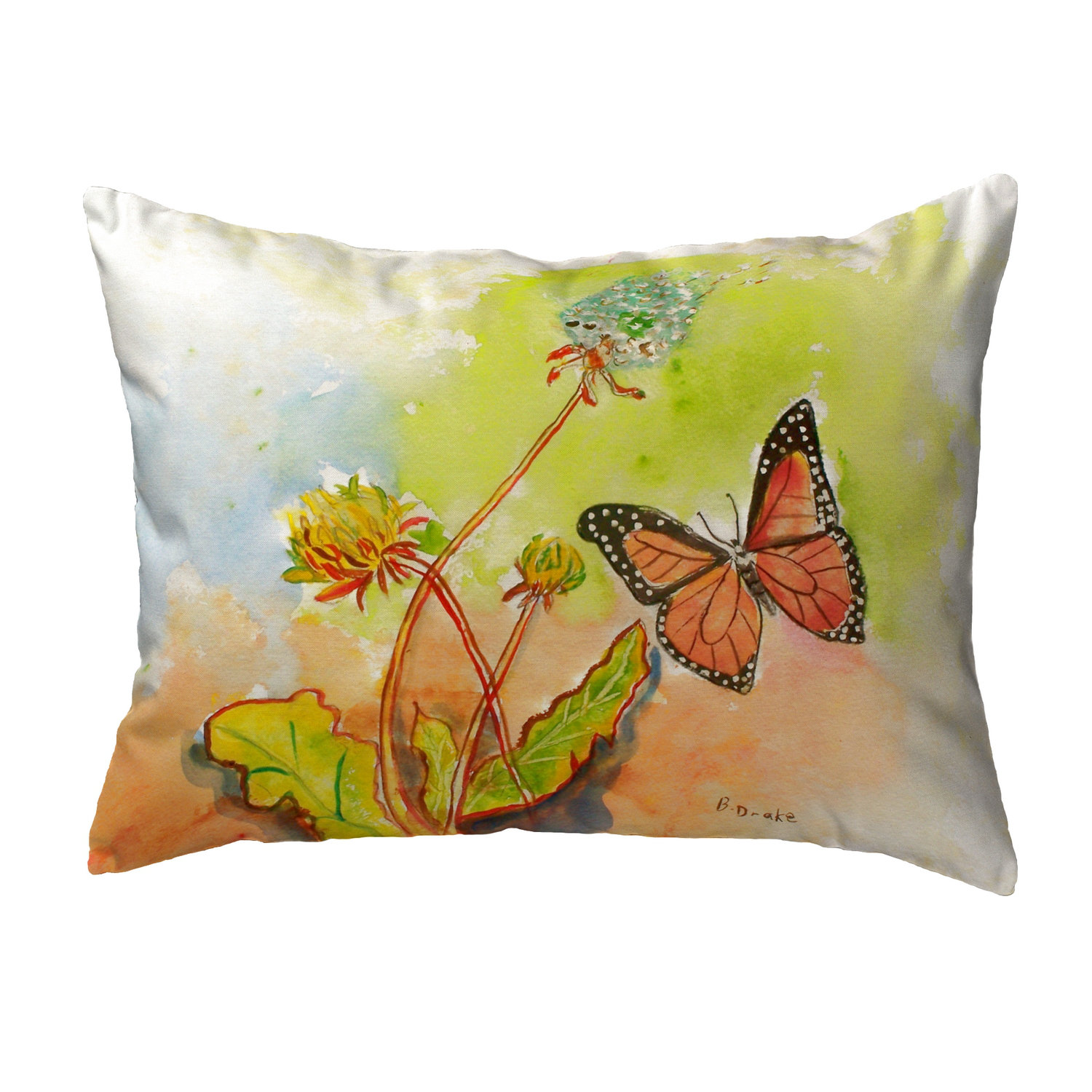 outdoor butterfly pillows