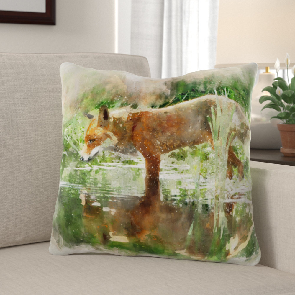 wayfair fox pillow