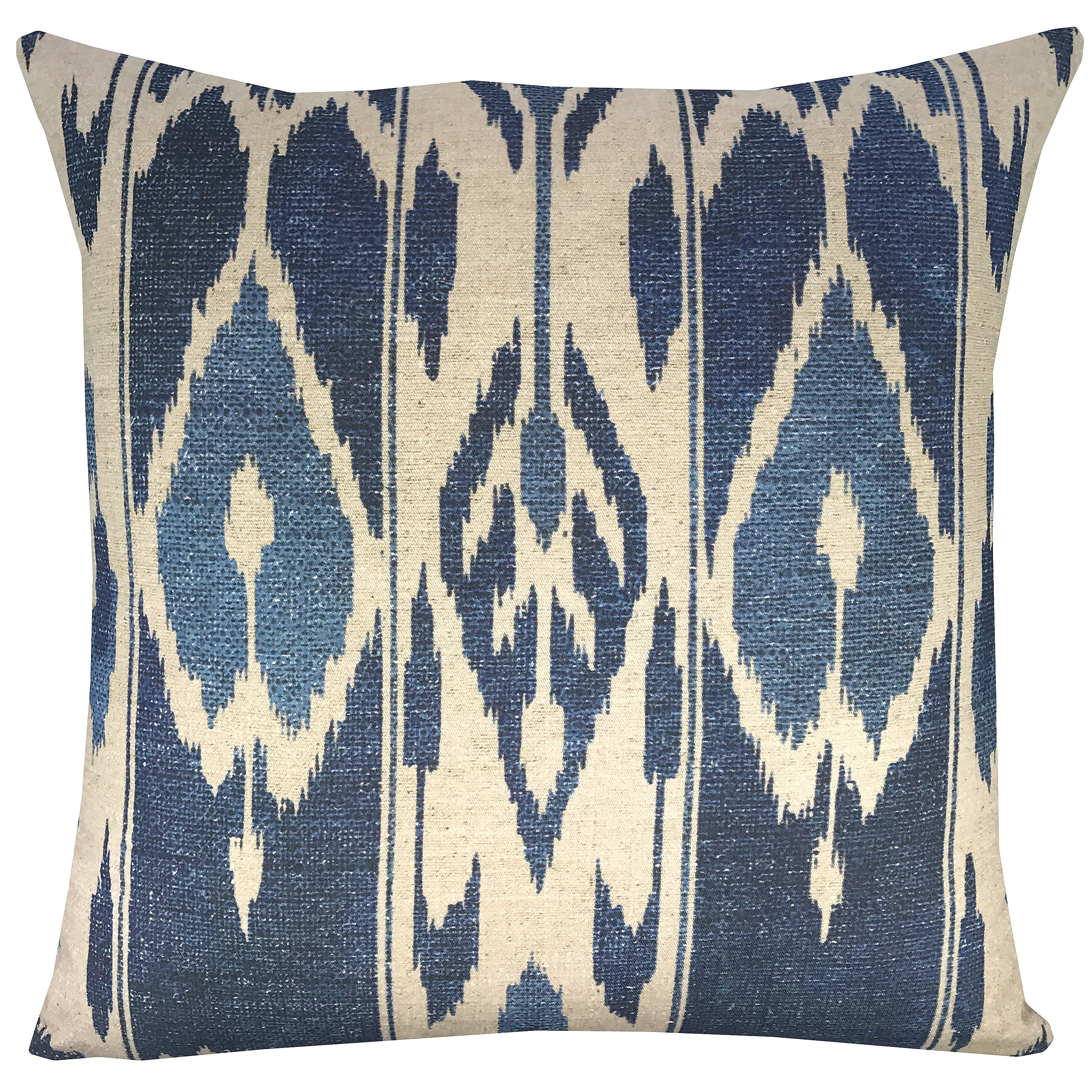 shibori throw pillow