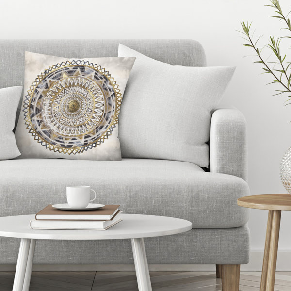 medallion throw pillows