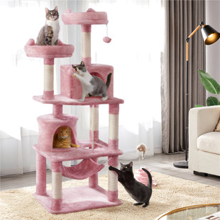 pink cat condo