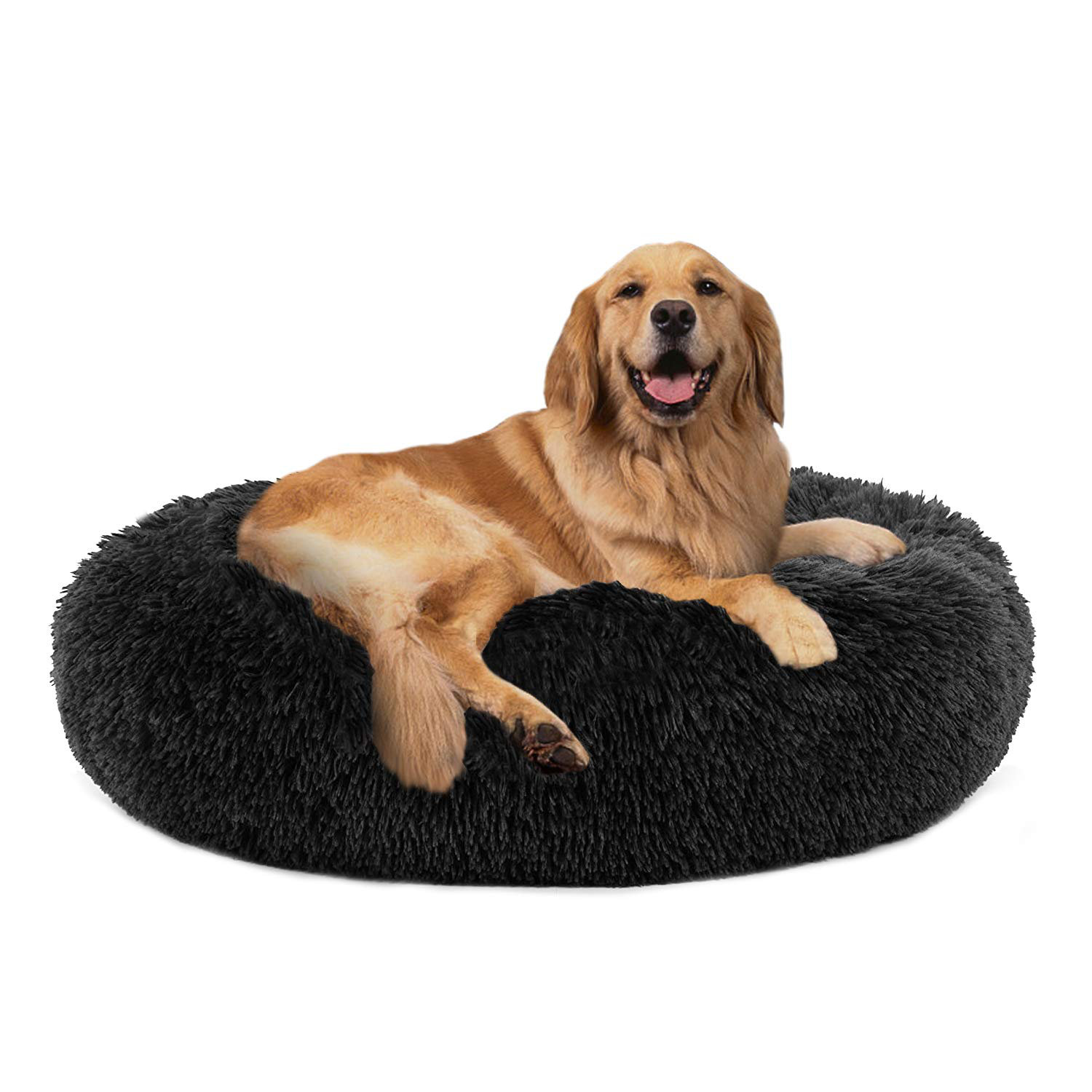 plush dog beds large
