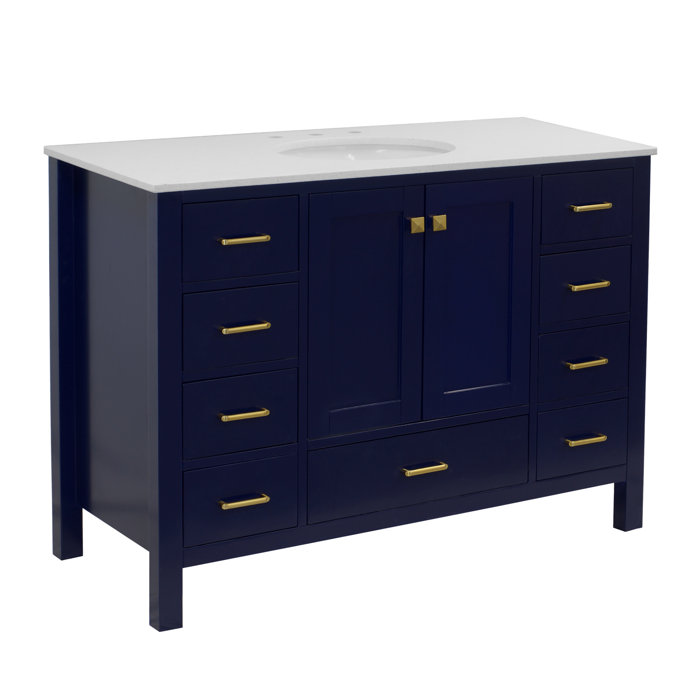 Joss and Main Tilford 48" Single Bathroom Vanity Set