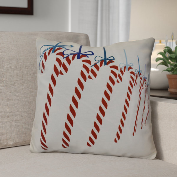 candy cane pillow
