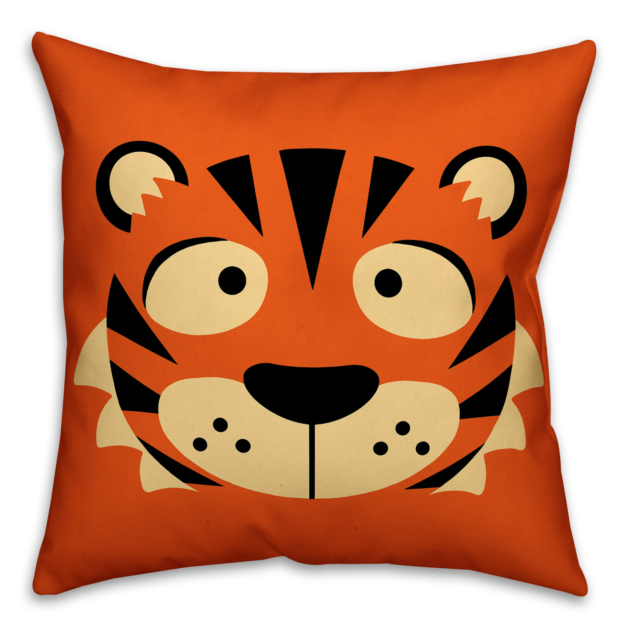 tiger shaped pillow