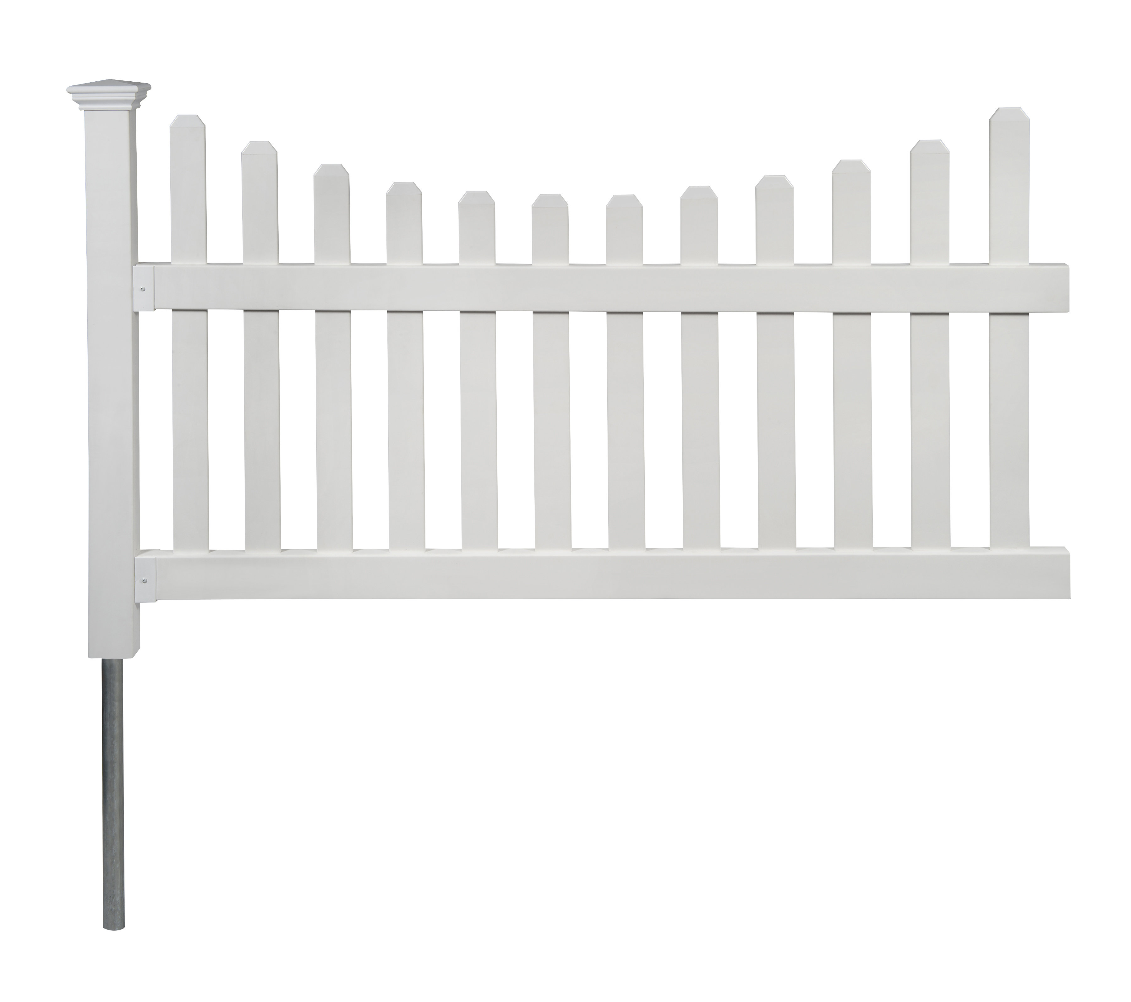 Zippity Outdoor Products 3 5 Ft H X 6 Ft W All American Vinyl Fence Panel Reviews Wayfair Zippity Outdoor Products 3 5 Ft H X 6 Ft W All American Vinyl Fence Panel Reviews Wayfair